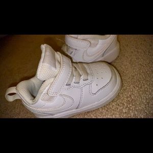 Baby Nike white sneakers